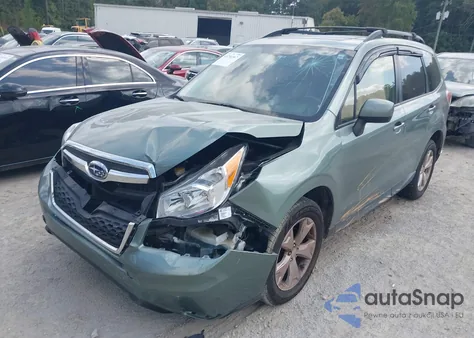 2016 Subaru Forester 2.5I Premium из США, поврежденный, VIN JF2SJADC4GH559578